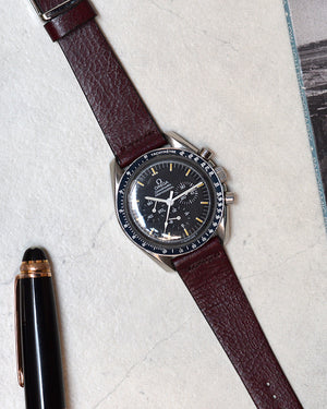 Omega Speedmaster on Bourbon Leather Watch Strap