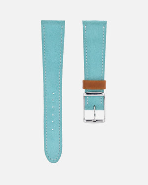 Suede Turquoise Watch Strap
