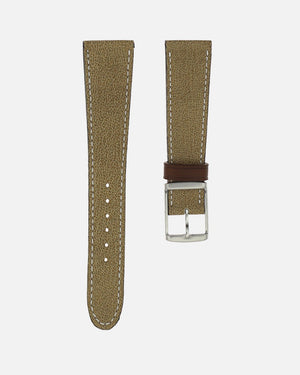 aged moss green strap