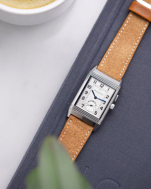 jaeger lecoultre with suede strap