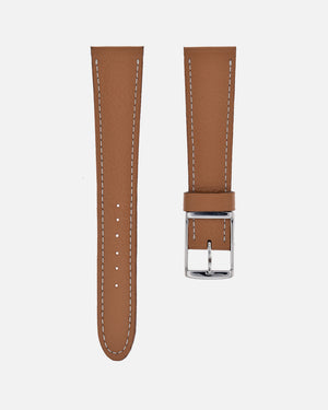 Natural Textured Brown Watch Strap