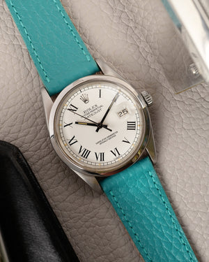 Turquoise Pebbled Watch Strap