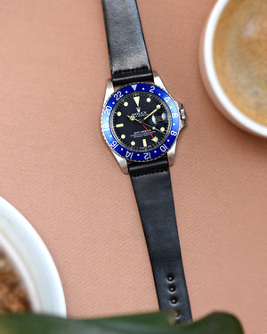 rolex blueberry Shell Cordovan Watch Strap