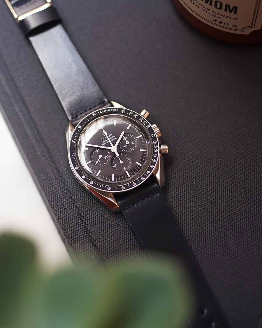 Blue Shell Cordovan Watch Strap