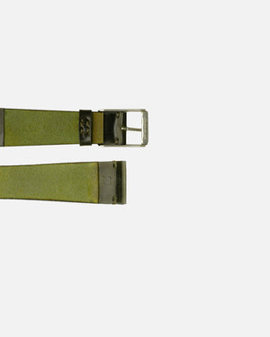 Unlined Dark Green Shell Cordovan Watch Strap