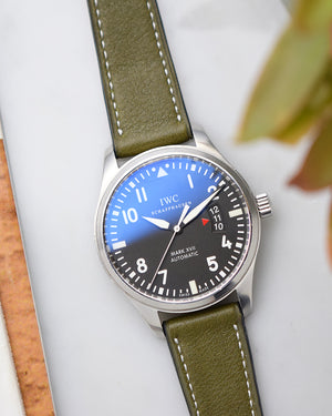 international watch company leather strap