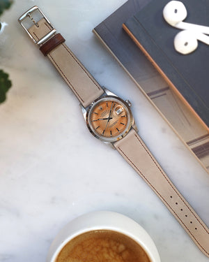The Homem Watch Strap In Light Taupe Grey