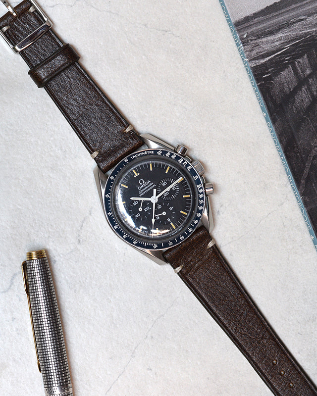 Vintage Brown Minimal Watch Strap